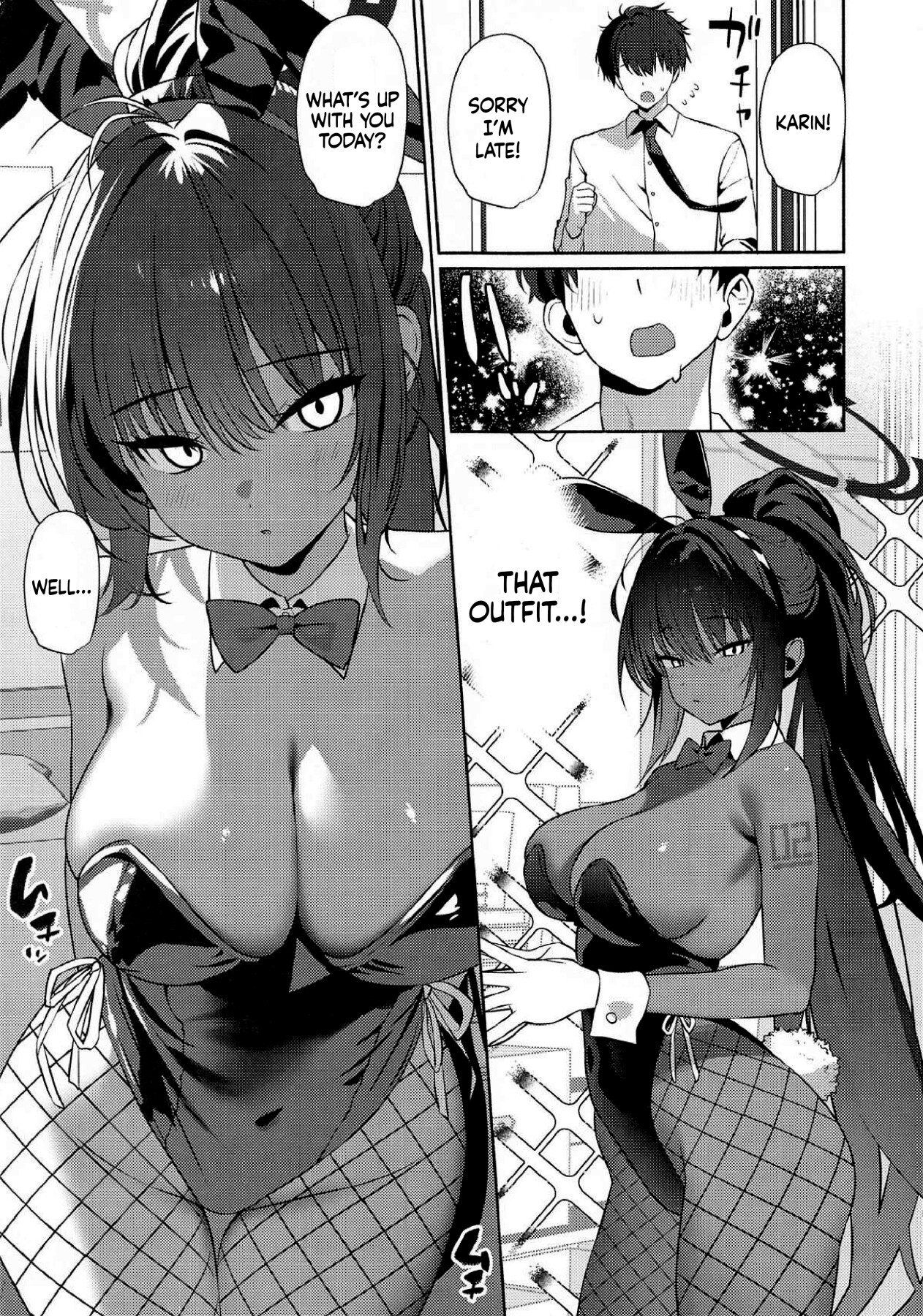 Hentai Manga Comic-Loving Karin-Read-3